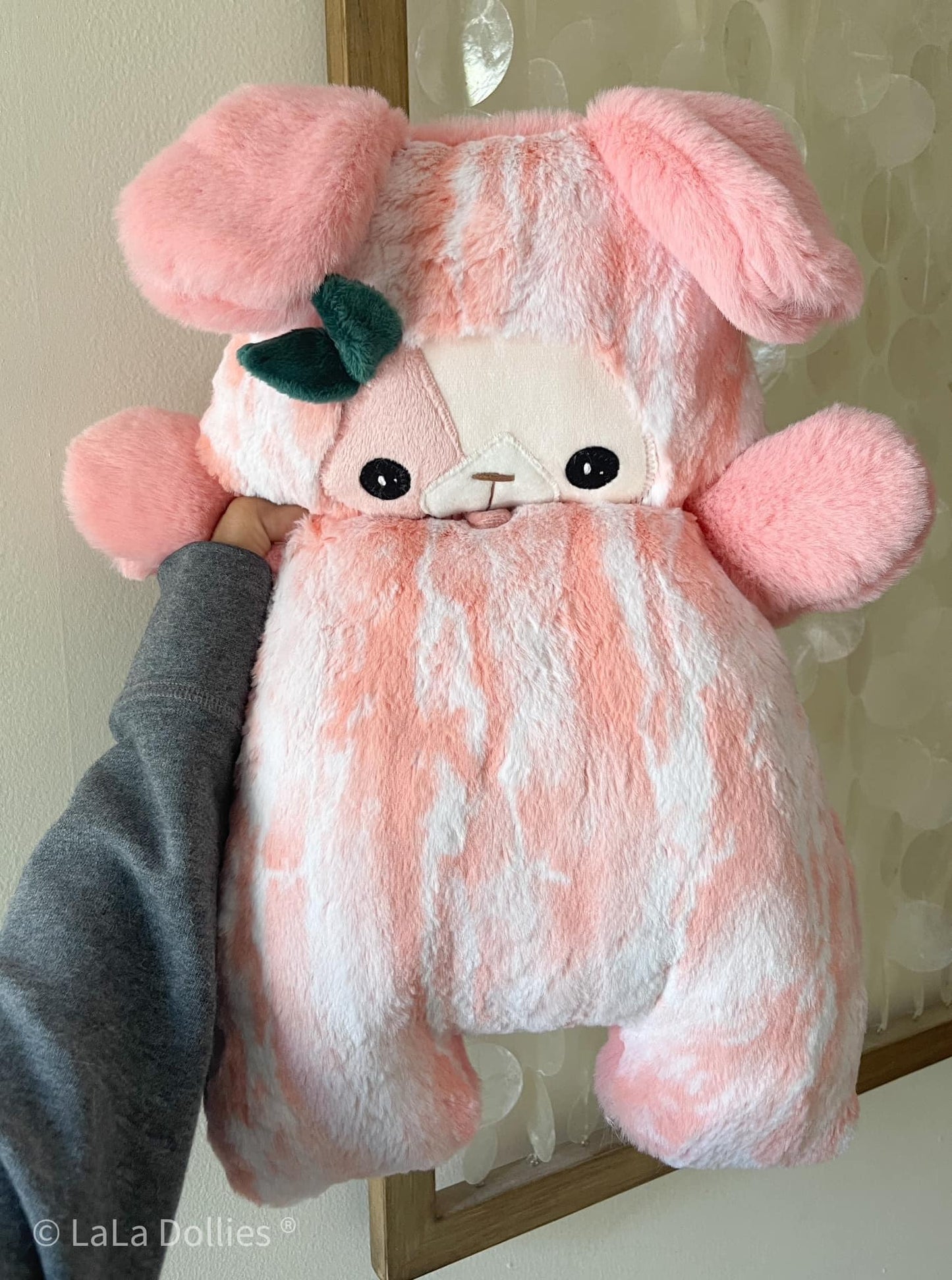 Peach Cobbler Pup: Blossom Seal | LALA DOLLIES ® Exclusive