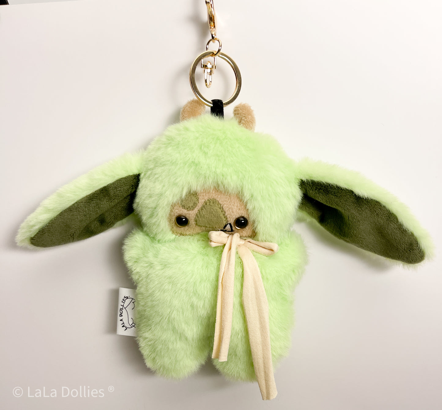 🤩 NEW!! Bag Charm, Lime Green mini-Goblin | LALA DOLLIES ® | Exclusive