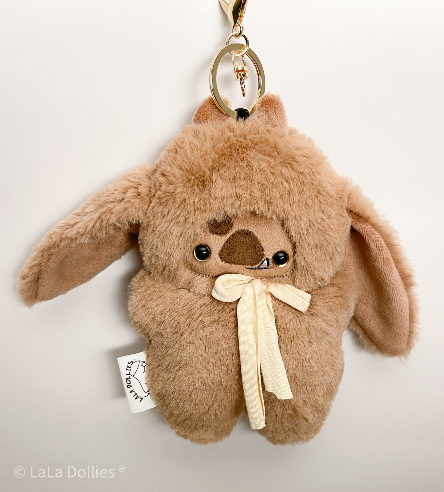 🤩 NEW!! Bag Charm, Light brown mini-Goblin | LALA DOLLIES ® | Exclusive