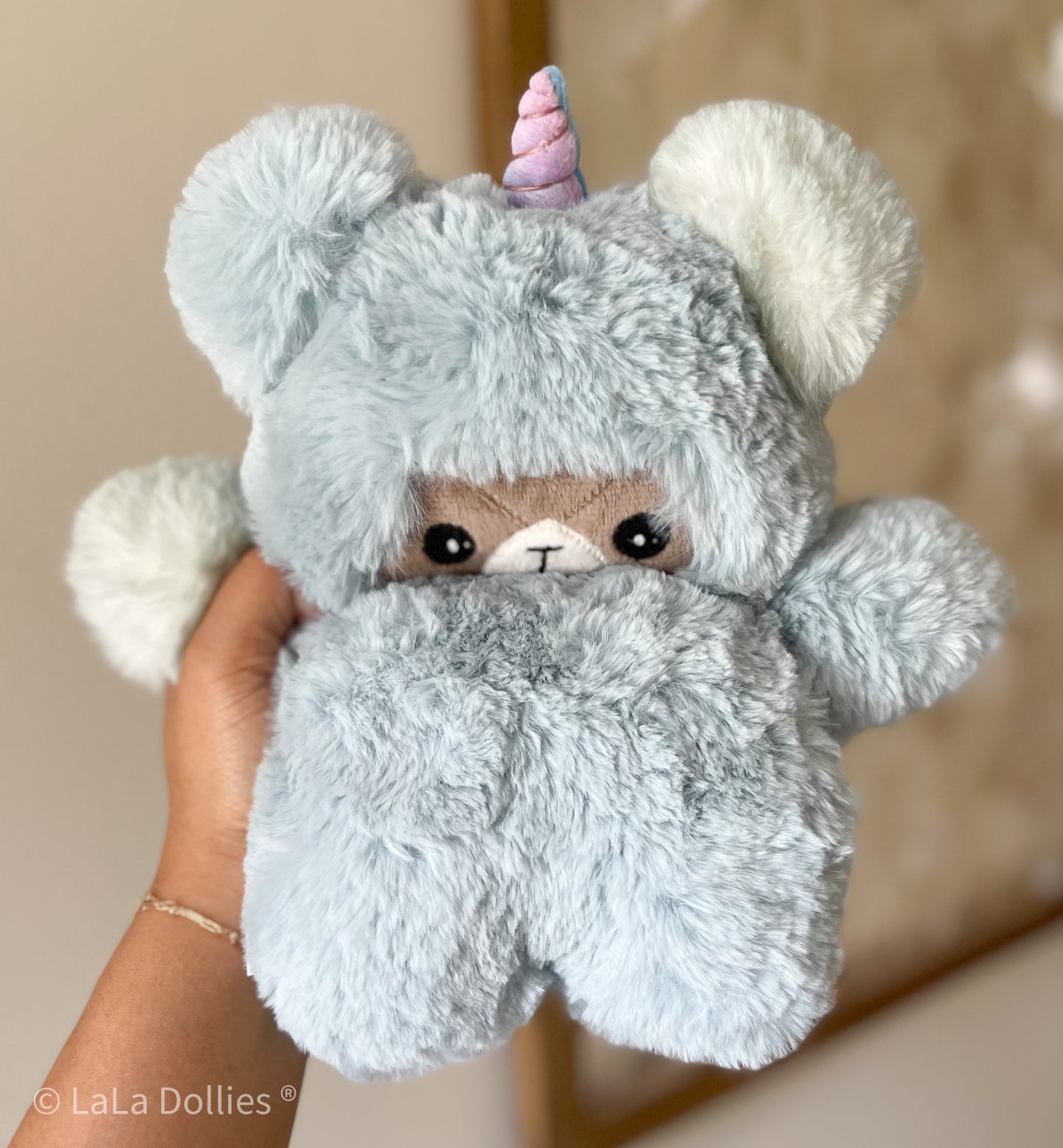 Midi UniBear, Kodi Snuggle Rain | LALA DOLLIES ® Exclusive