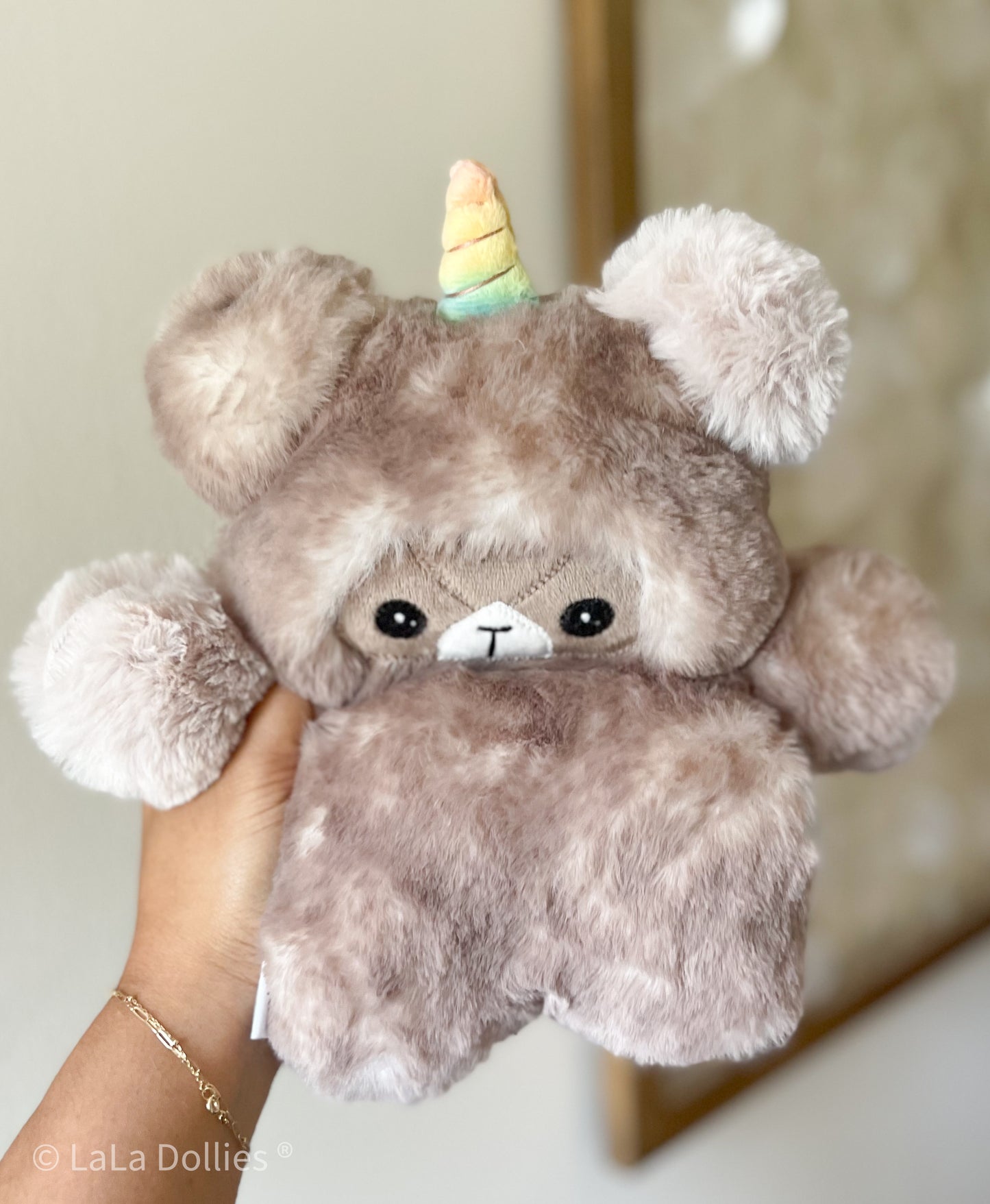 Midi UniBear, Washed Kodi Snuggle Fawn | LALA DOLLIES ® Exclusive