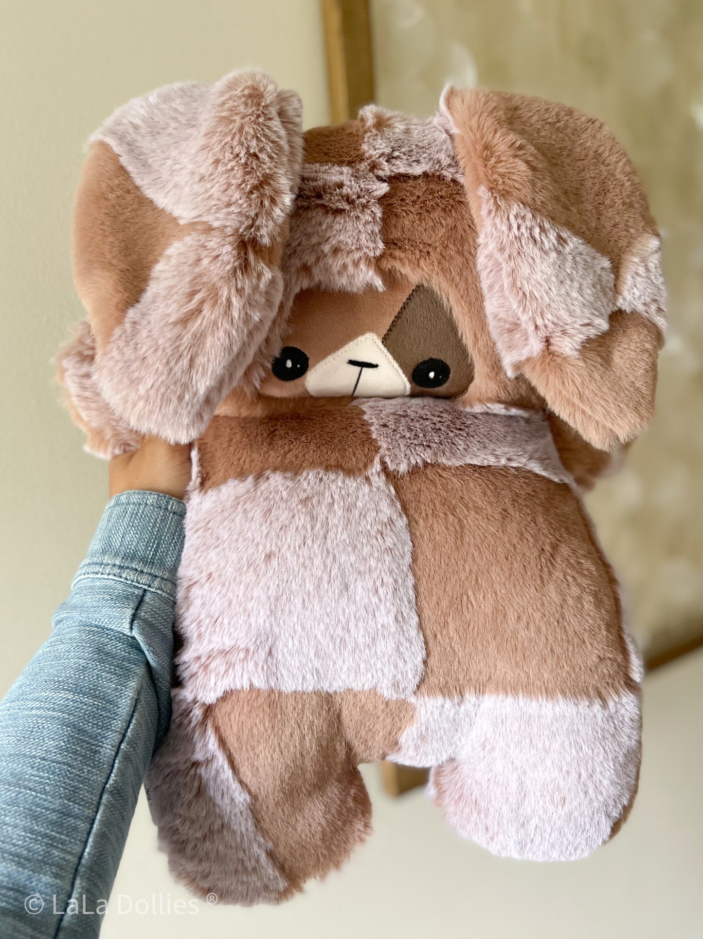 Checkered Chocolate Bun | LALA DOLLIES ® Exclusive