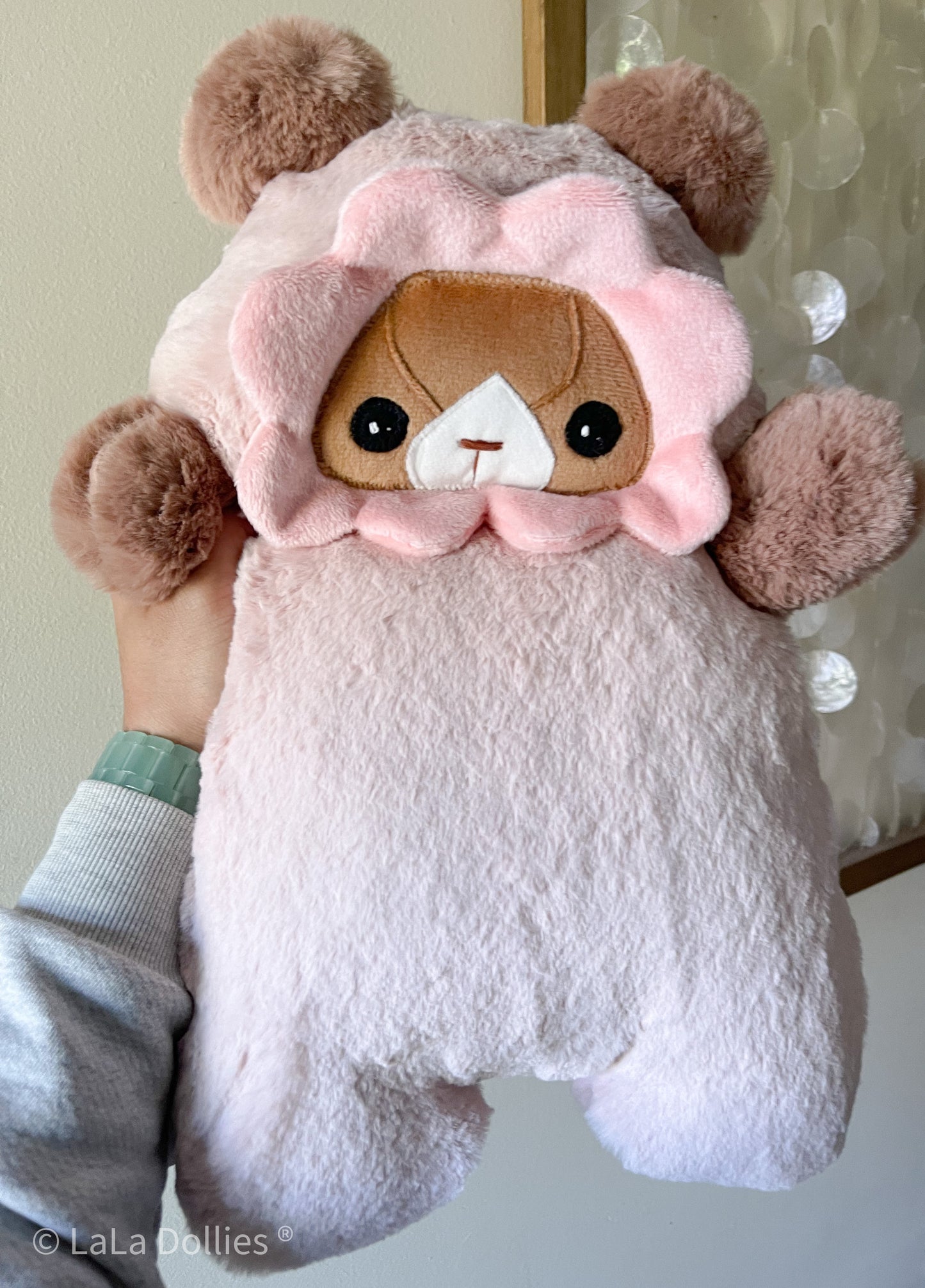 Flower Bear, Peony Kodi Snuggle | LALA DOLLIES® Exclusive