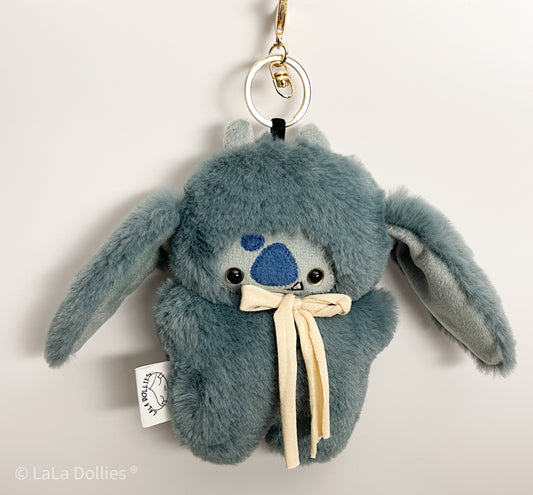 🤩 NEW!! Bag Charm, Grey-Blue mini-Goblin | LALA DOLLIES ® | Exclusive
