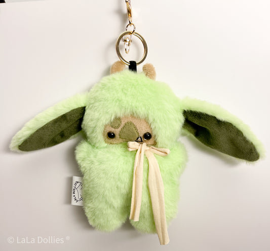 🤩 NEW!! Bag Charm, Lime Green mini-Goblin | LALA DOLLIES ® | Exclusive