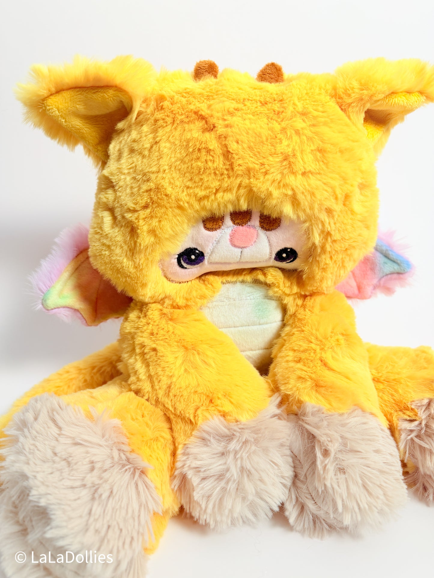 NEW: 🤩  RegRagged Kitty Dragon 🐉 🐱 :Golden Yellow, Rainbow Sherbet, by LALA DOLLIES | (07.2026) | Exclusive #20