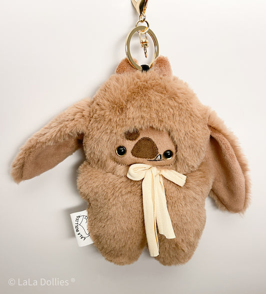 🤩 NEW!! Bag Charm, Light brown mini-Goblin | LALA DOLLIES ® | Exclusive