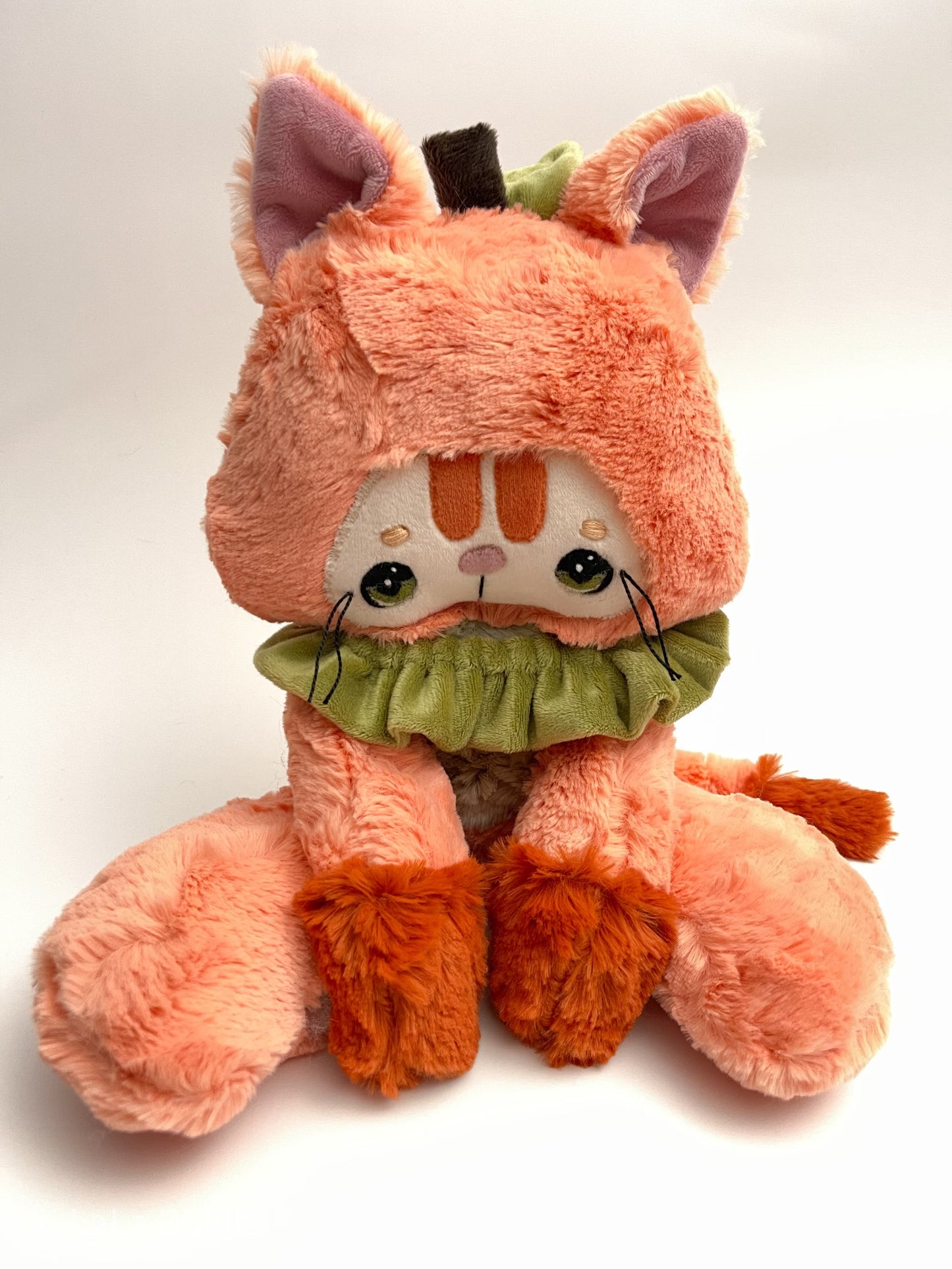 Melon Pumpkin 🐈 Cat, Reg Ragged Fall Kitties | LALA DOLLIES ® | LIMITED