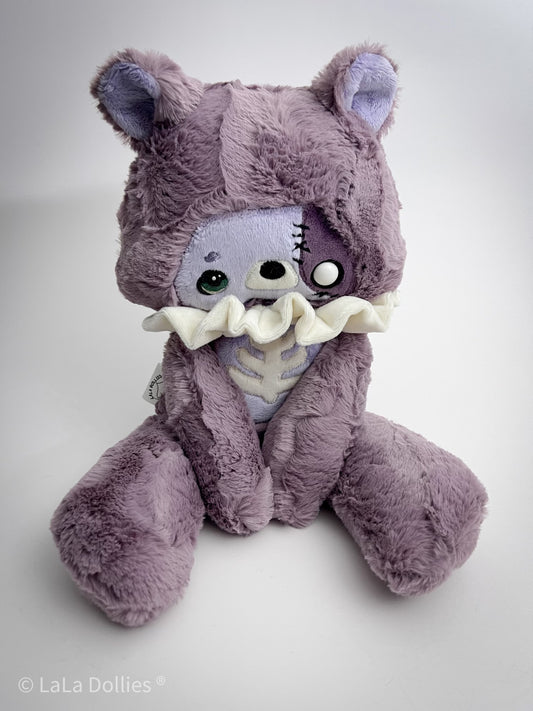 ZomBear, in Elderberry, Reg Ragged | LALA DOLLIES ® | LIMITED