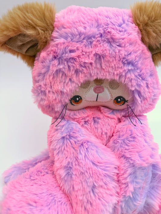 NEW: Kitty #2 Neon Pink, | Reg Ragged | LALA DOLLIES ® | Exclusive