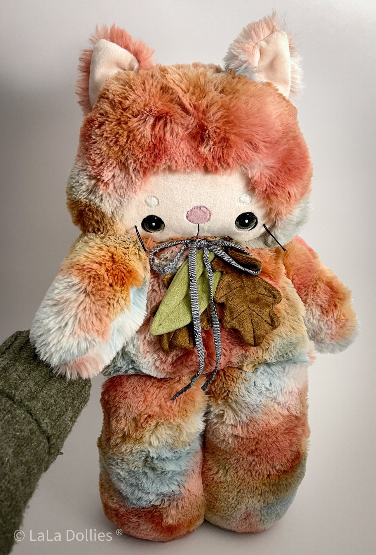 Mama sized Kitty, Tie Dye Whispy Snuggle, Flora 
| LALA DOLLIES ® EXCLUSIVE, LIMITED. Fall 2024