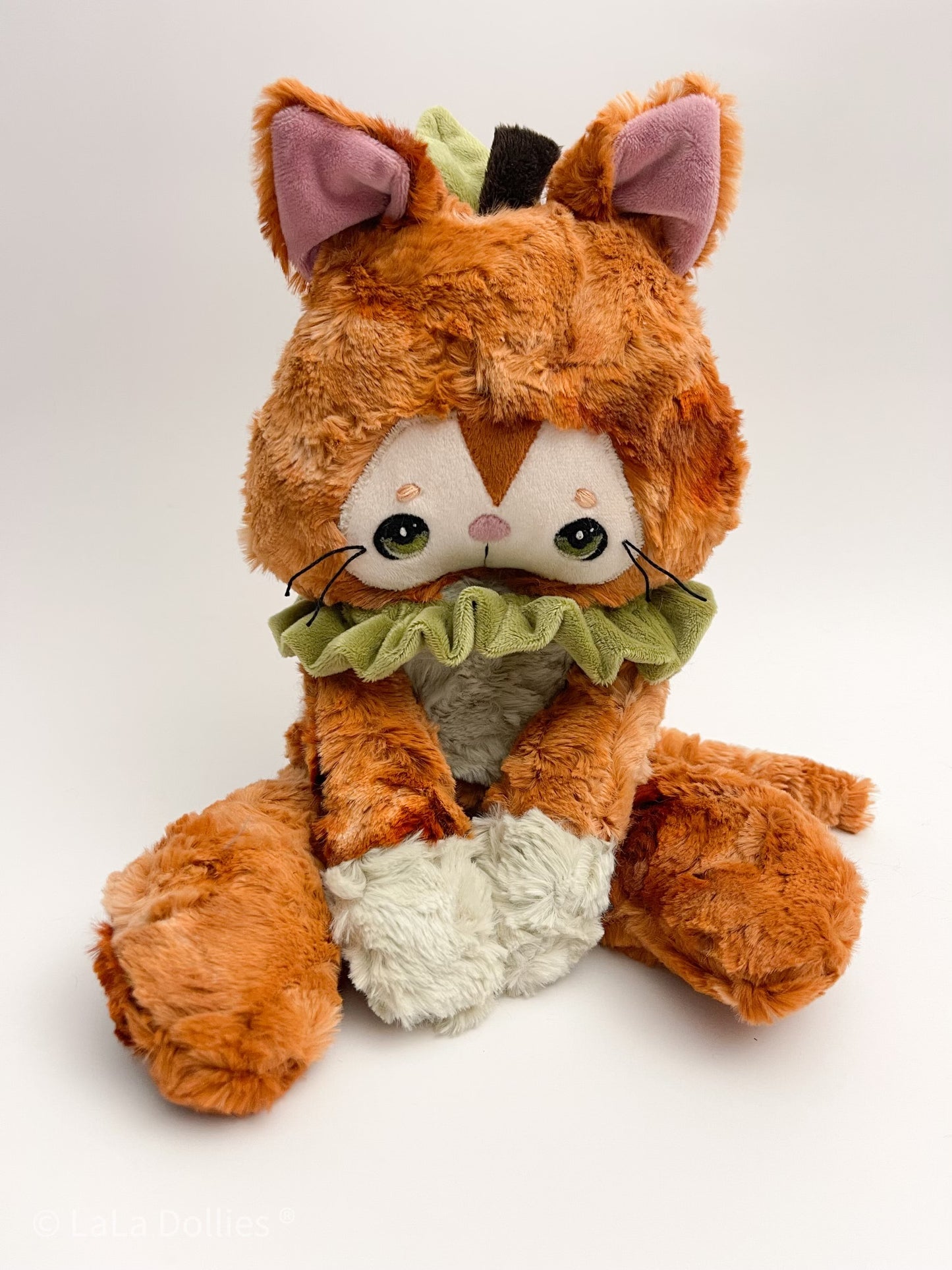 Ginger Pumpkin 🐈 Cat, Reg Ragged Fall Kitties | LALA DOLLIES ® | LIMITED