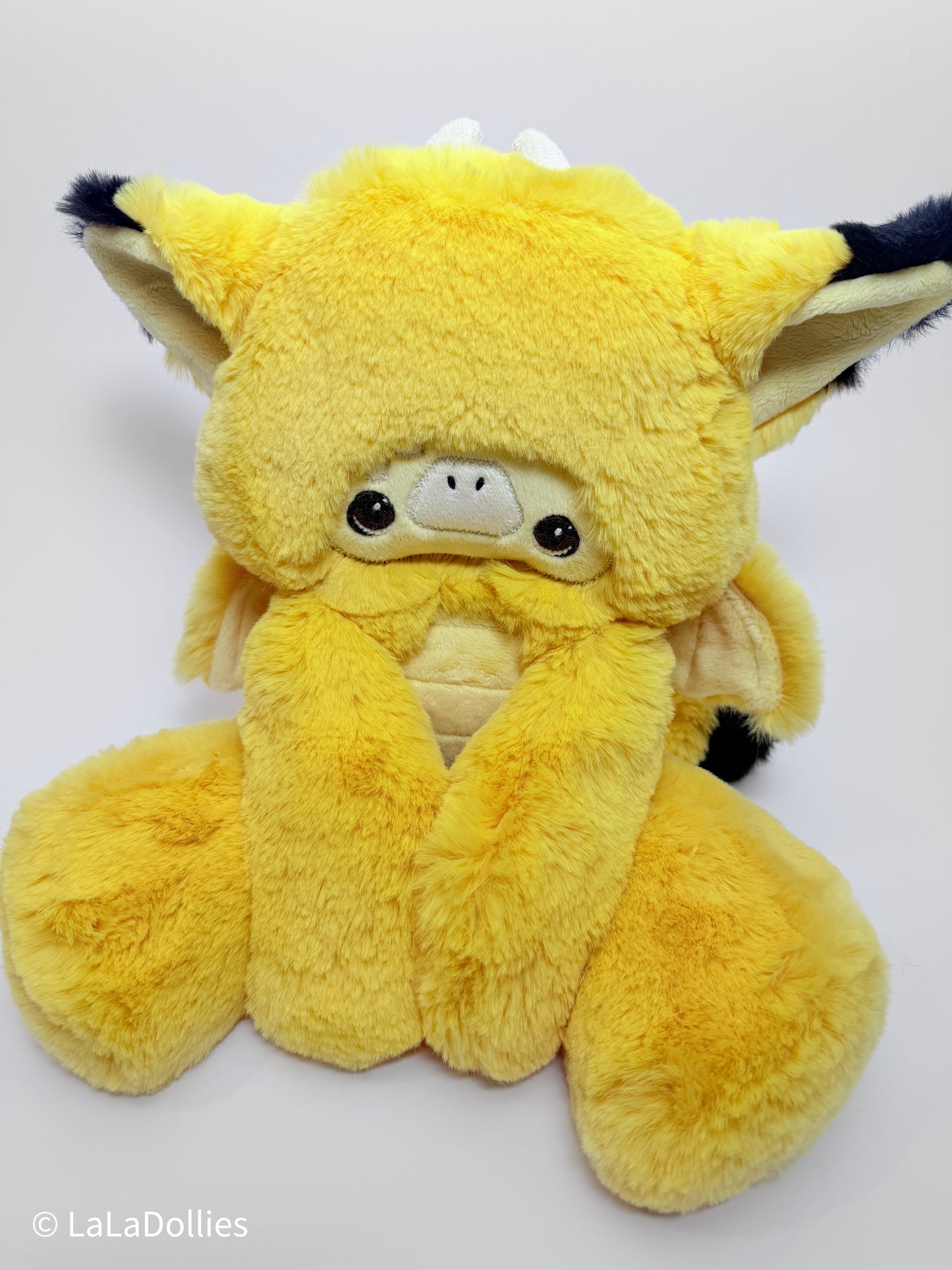 🤩  Yellow-Furred, Black tip Ears, Dragon (Pik)🐉 , by LALA DOLLIES | (06.2026) | Exclusive  #6