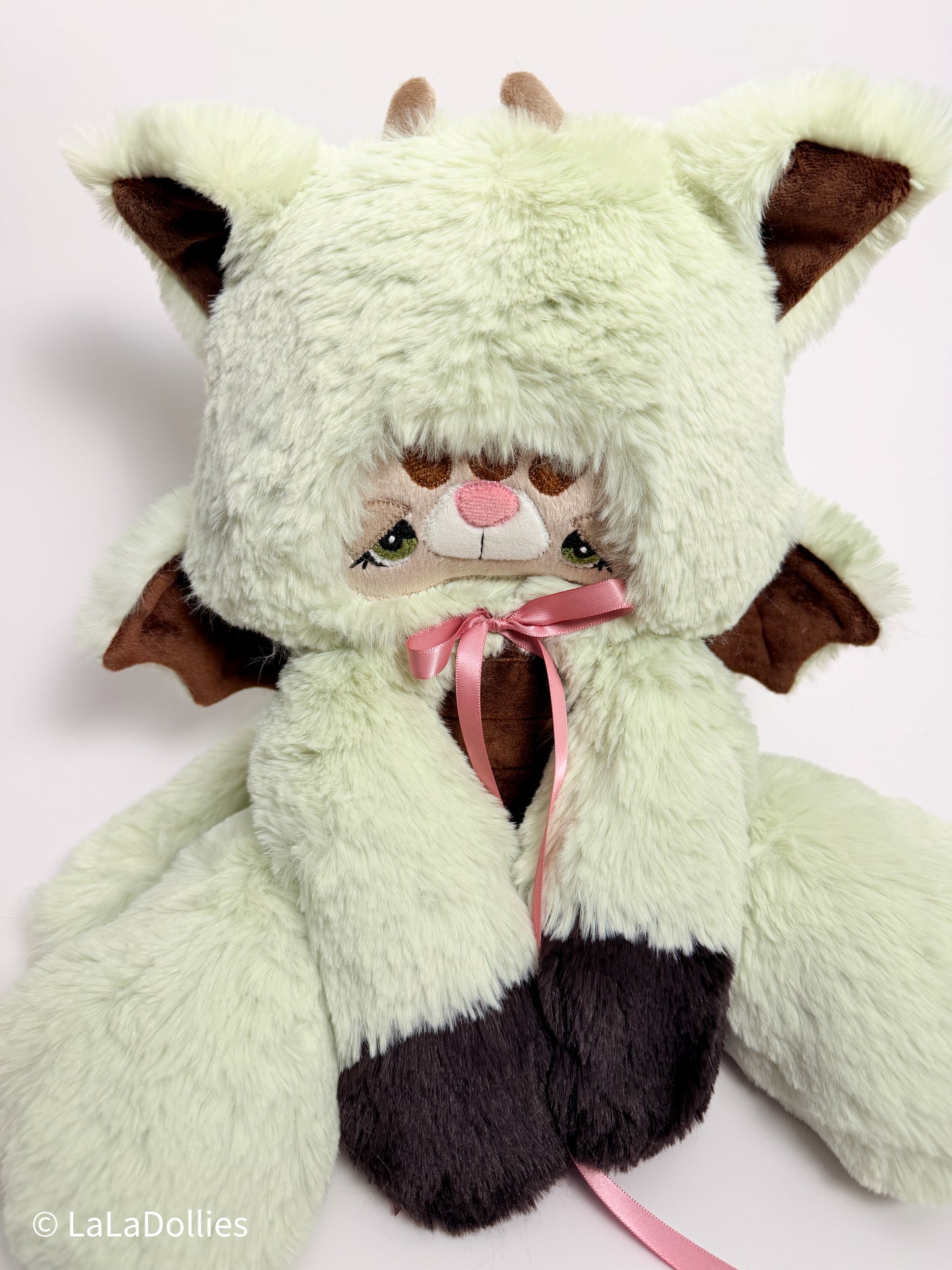 NEW: 🤩  RegRagged Dragon 🐉 Kitty 🐱 : Whispy Snuggle in Tender Green, by LALA DOLLIES | (06.2026) | Exclusive #14