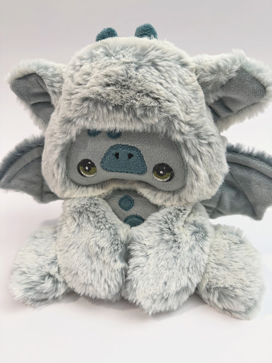 NEW: Midi Ragged Dragon, Pesto (Baby Seal Fabric) | LALA DOLLIES ® | Exclusive